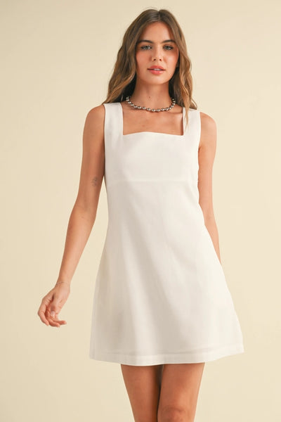 LINEN MINI DRESS