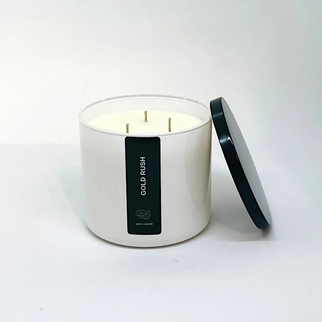 GOLD RUSH 20oz SOY + COCONUT CANDLE