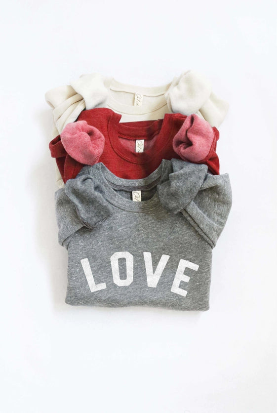 LOVE TODDBLE SWEATSHIRT