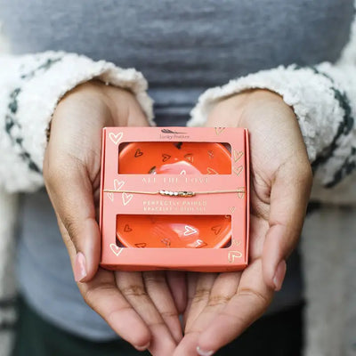 LOVE BRACELET + DISH SET