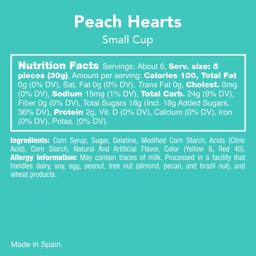 PEACH HEART GUMMY