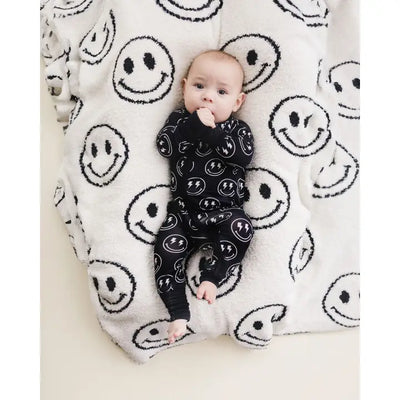 SMILEY BAMBOO BABY ROMPER