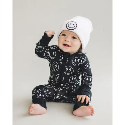 SMILEY BAMBOO BABY ROMPER