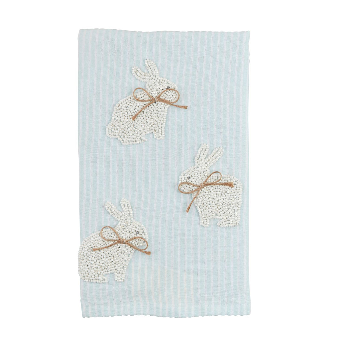 BUNNY EASTER BEAD TOWEL